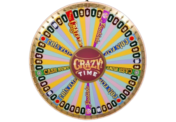 Roue Crazy Time Evolution Gaming